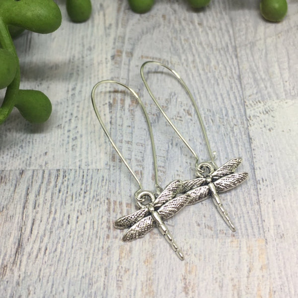 Silver Kidney Wire Earrings  - Various Styles
