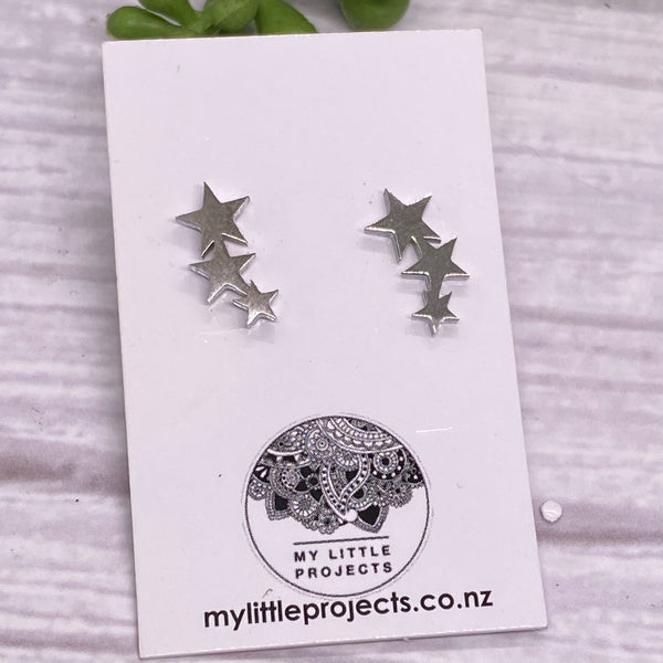Dainty Studs - SILVER colour
