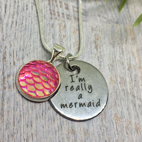 I’m Really A Mermaid Necklace