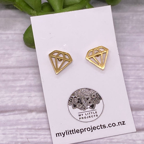 Dainty Studs - GOLD colour