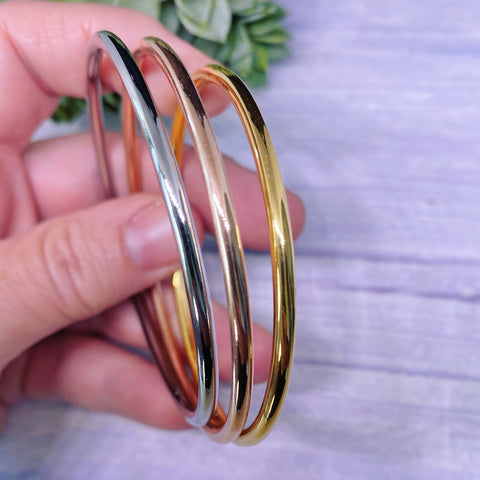 Bangles - Silver, Gold or Rose Gold