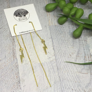 Thread Earrings (Gold) - various styles