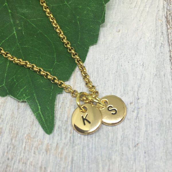 Personalised Letter Necklace - GOLD